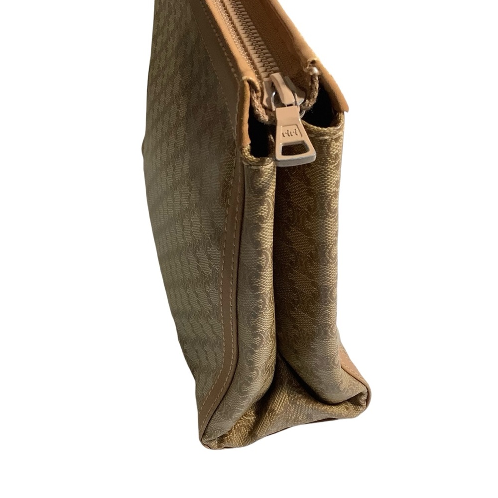 Celine Macadam Brown Monogram Clutch Vintage - Picture 5 of 15